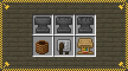 Workstation Icons, Текстуры, Minecraft