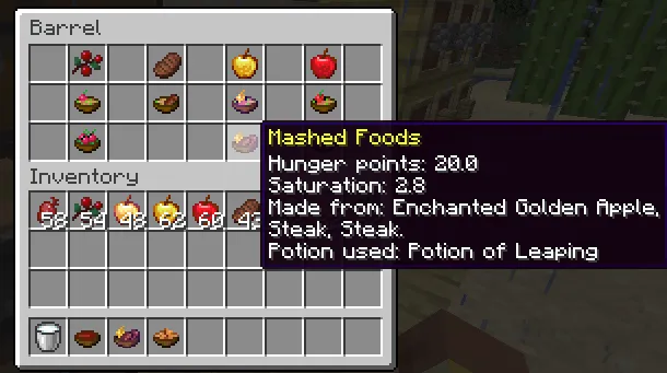 The Meal Station, Моды, Minecraft