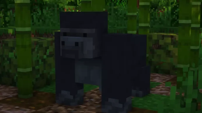 Gorillas - Return to MONKE. — скриншот 2 (Текстуры, Minecraft)