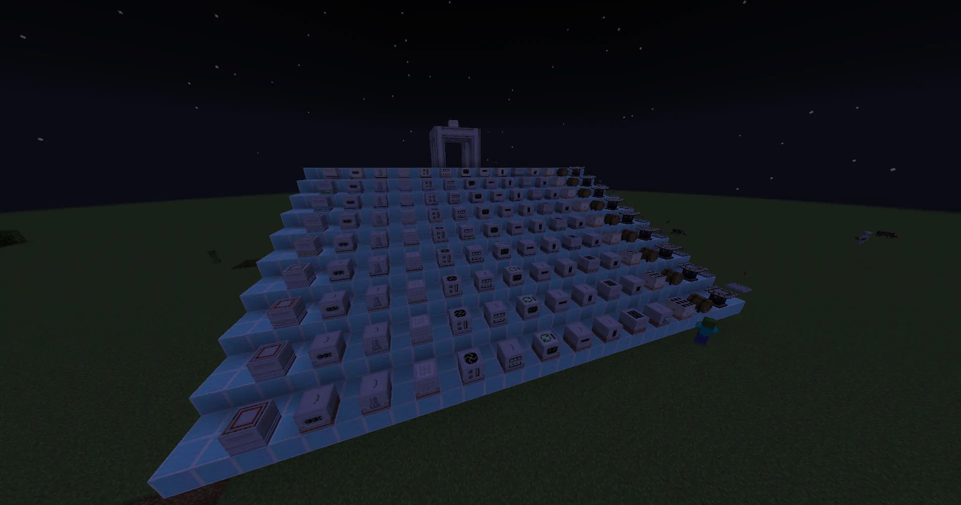 Infinity Nexus White Texture — скриншот 1 (Текстуры, Minecraft)