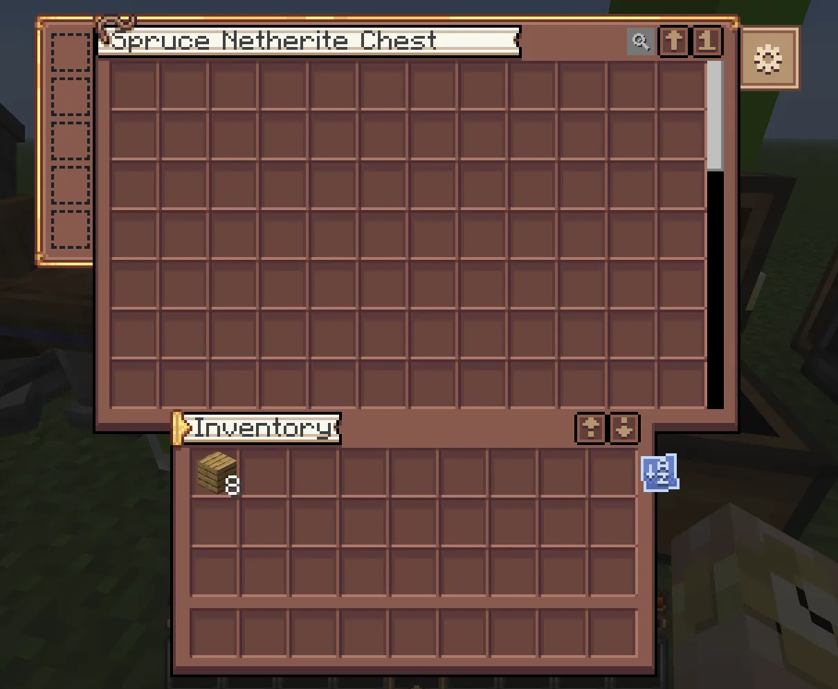 Create Style Interface, Текстуры, Minecraft
