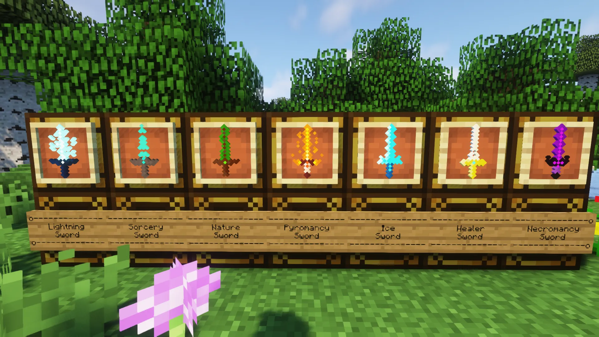 "Better" Arcane Essentials Swords — скриншот 1 (Текстуры, Minecraft)