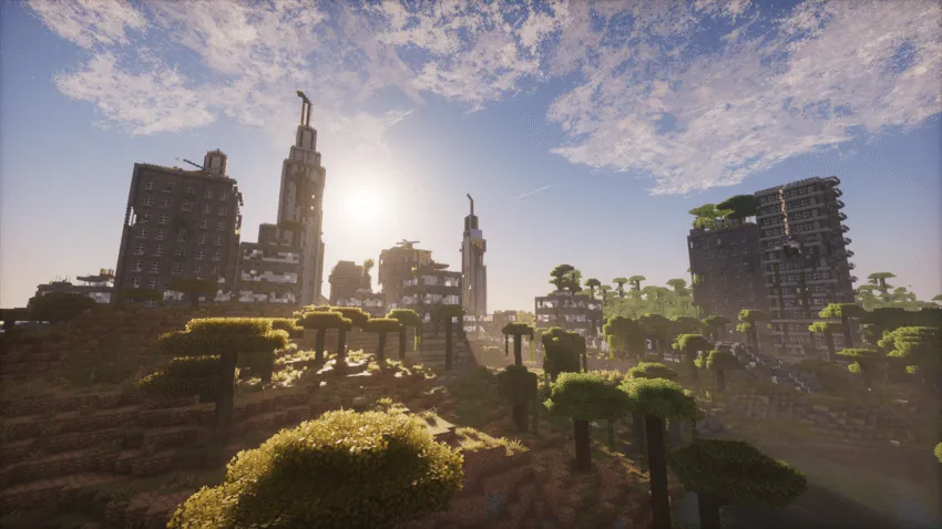 The Day Earth Stopped — скриншот 14 (Модпаки, Minecraft)