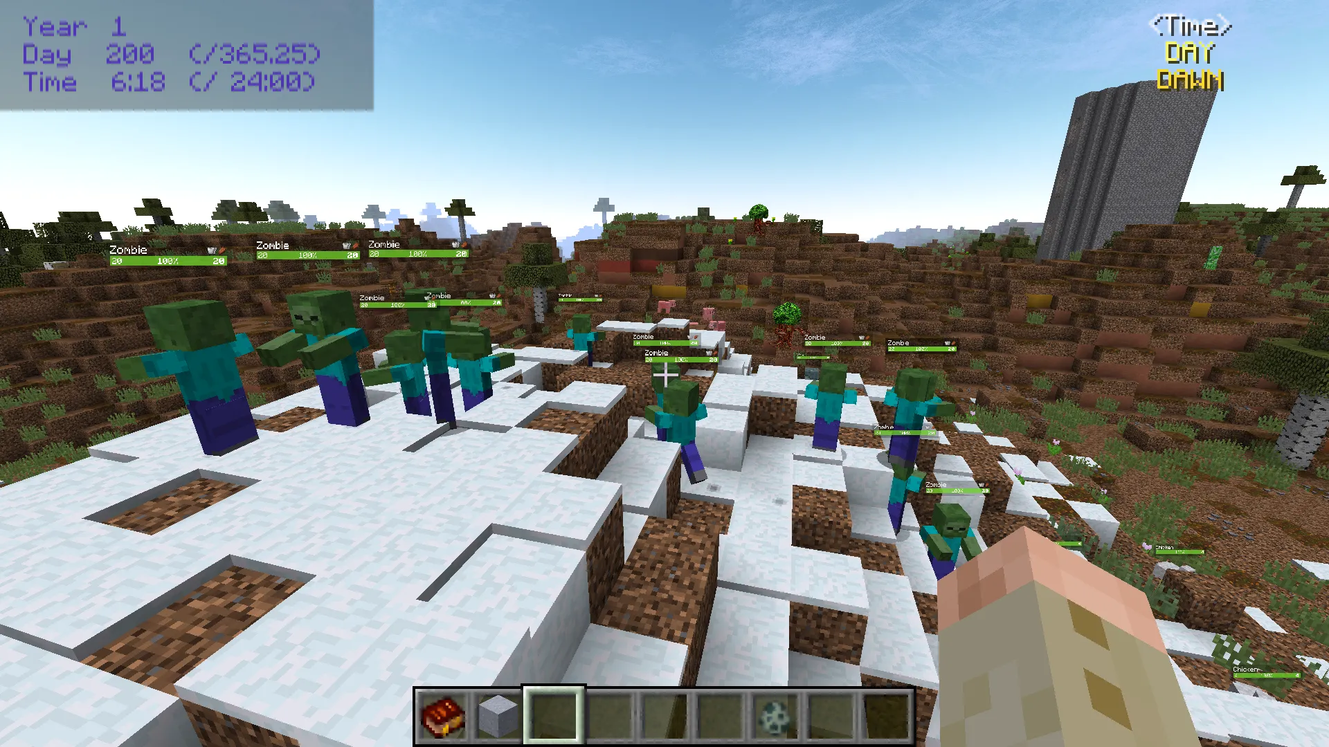 Ultimate hellish nightmare simulator — скриншот 1 (Модпаки, Minecraft)