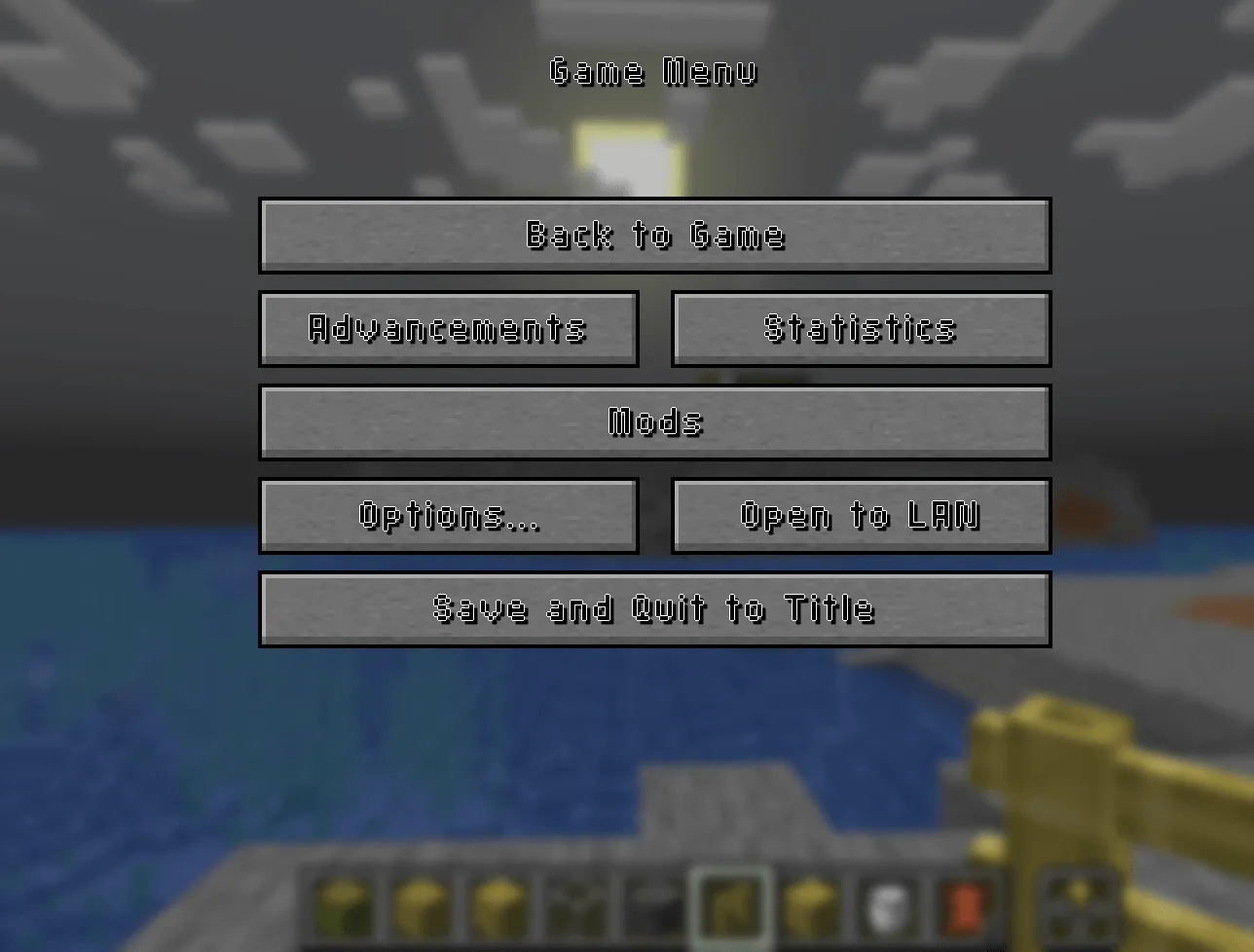 HD B&W Font — скриншот 2 (Текстуры, Minecraft)