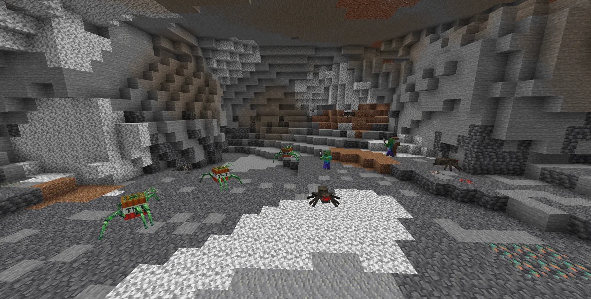 NOTLIVES's Creep spider, Текстуры, Minecraft