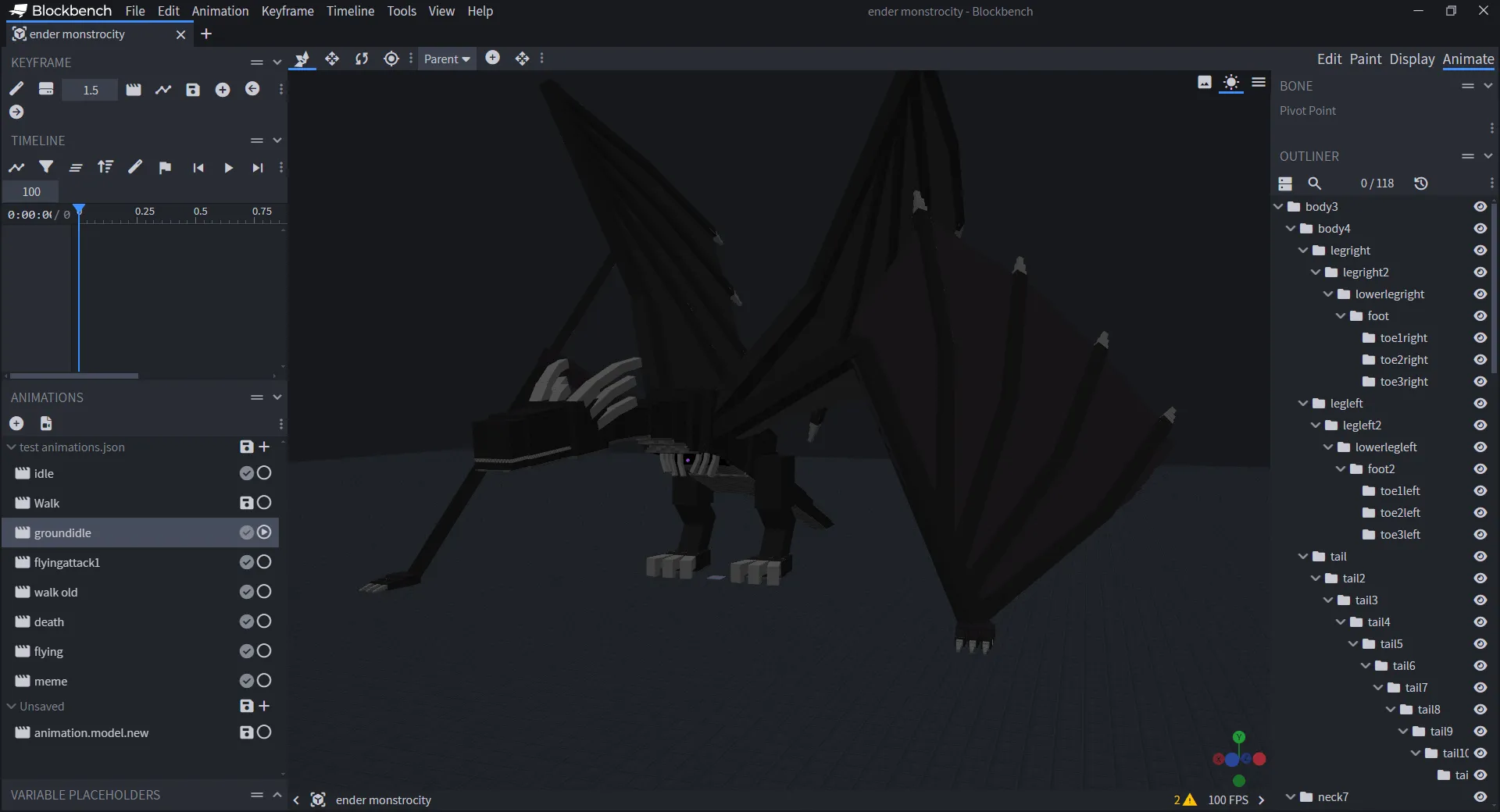ender and fire (no longer in develoment) — скриншот 1 (Моды, Minecraft)