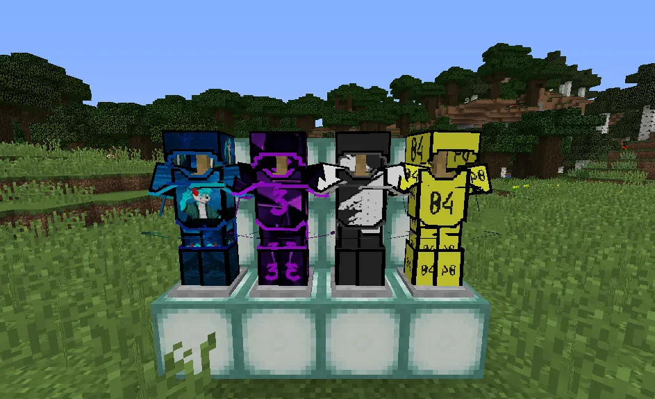 Kamis Lucky Block v1.0.4, Кастомизации, Minecraft