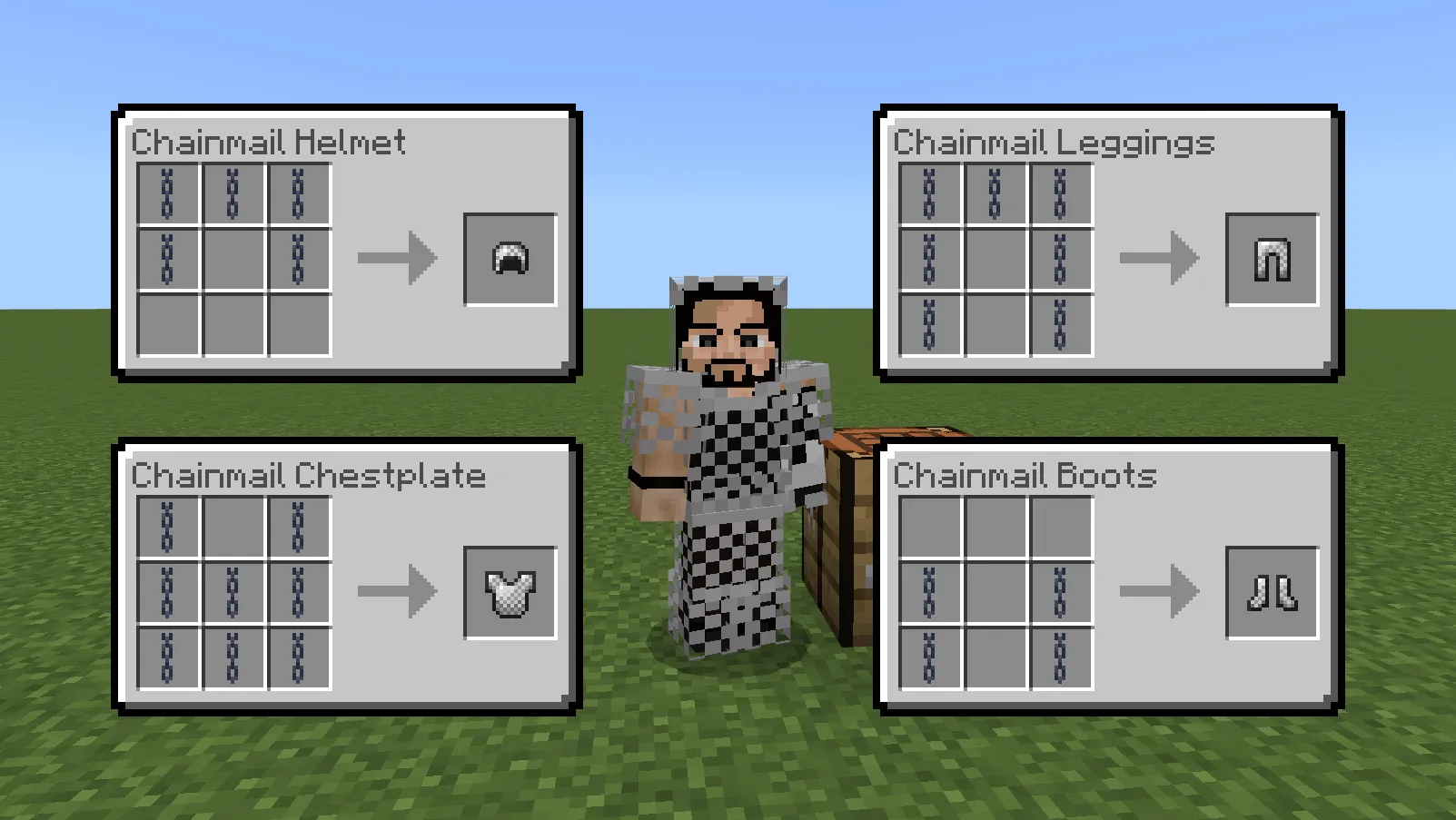 Space's Craftable Chainmail Armor, Моды, Minecraft