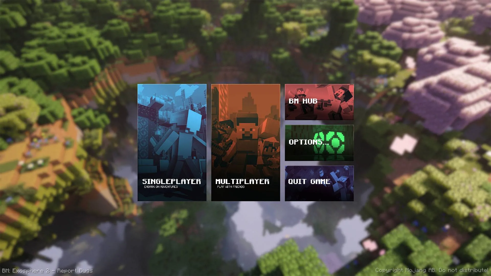 BM Exosphere 2, Модпаки, Minecraft