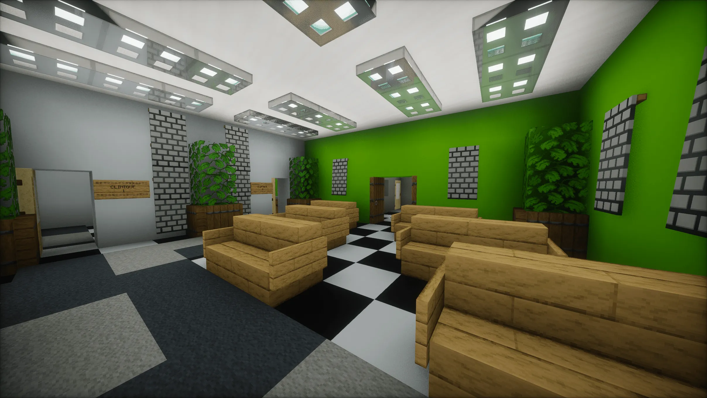 The Underground Bunker — скриншот 12 (Карты, Minecraft)