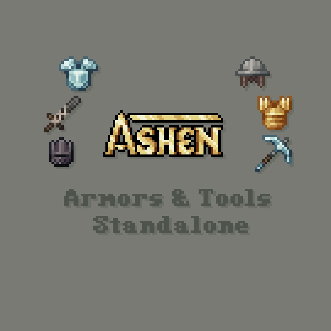 Ashen Armors and Tools Standalone — скриншот 1 (Текстуры, Minecraft)