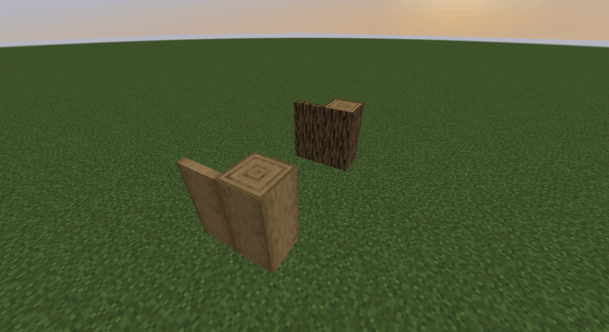 Log Doors — скриншот 1 (Моды, Minecraft)