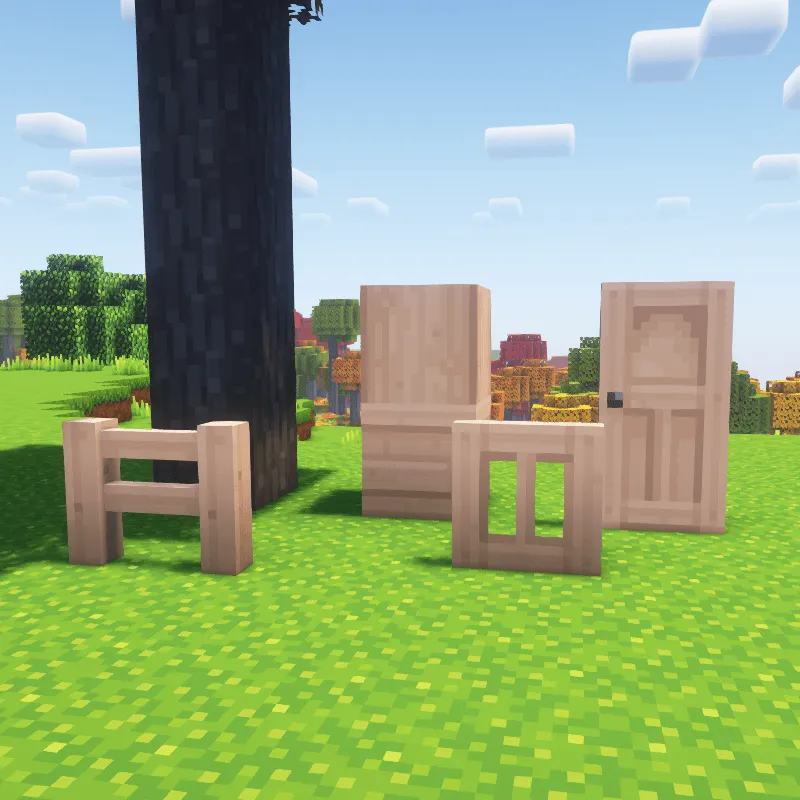 Whimscape X Promenade — скриншот 4 (Текстуры, Minecraft)