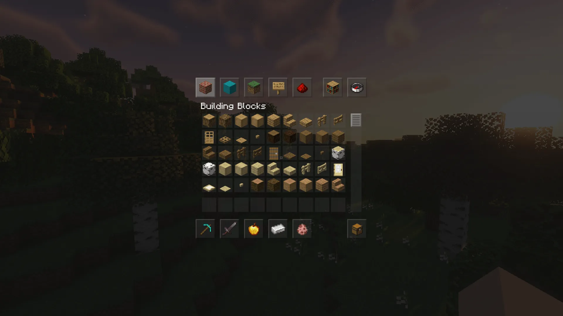 Invisible GUI, Текстуры, Minecraft