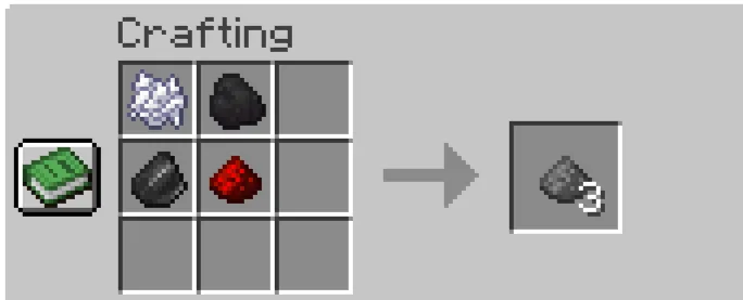 Simple Gunpowder Recipe — скриншот 1 (Текстуры, Minecraft)