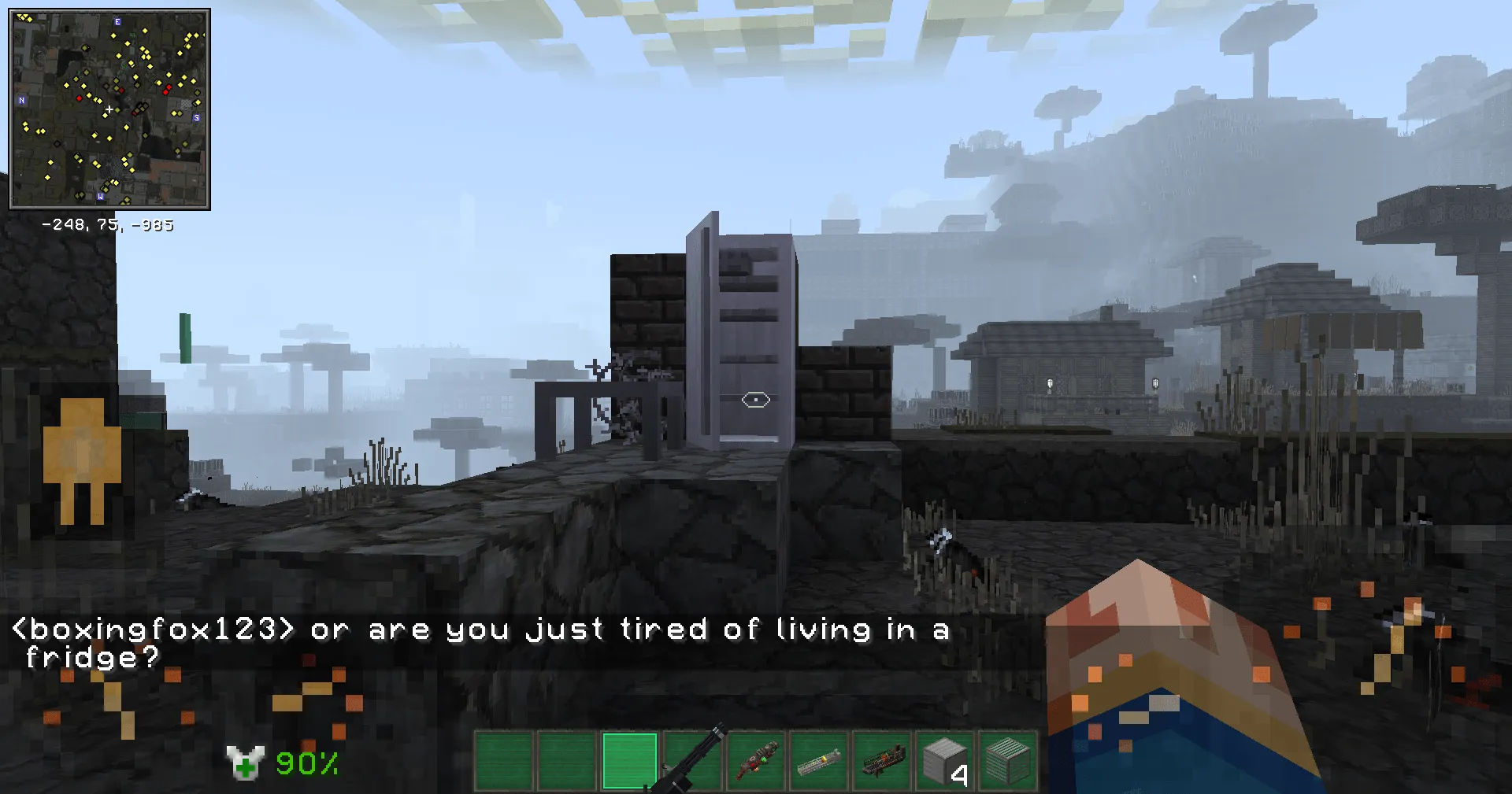 SURVIVE THE FALLOUT — скриншот 10 (Модпаки, Minecraft)