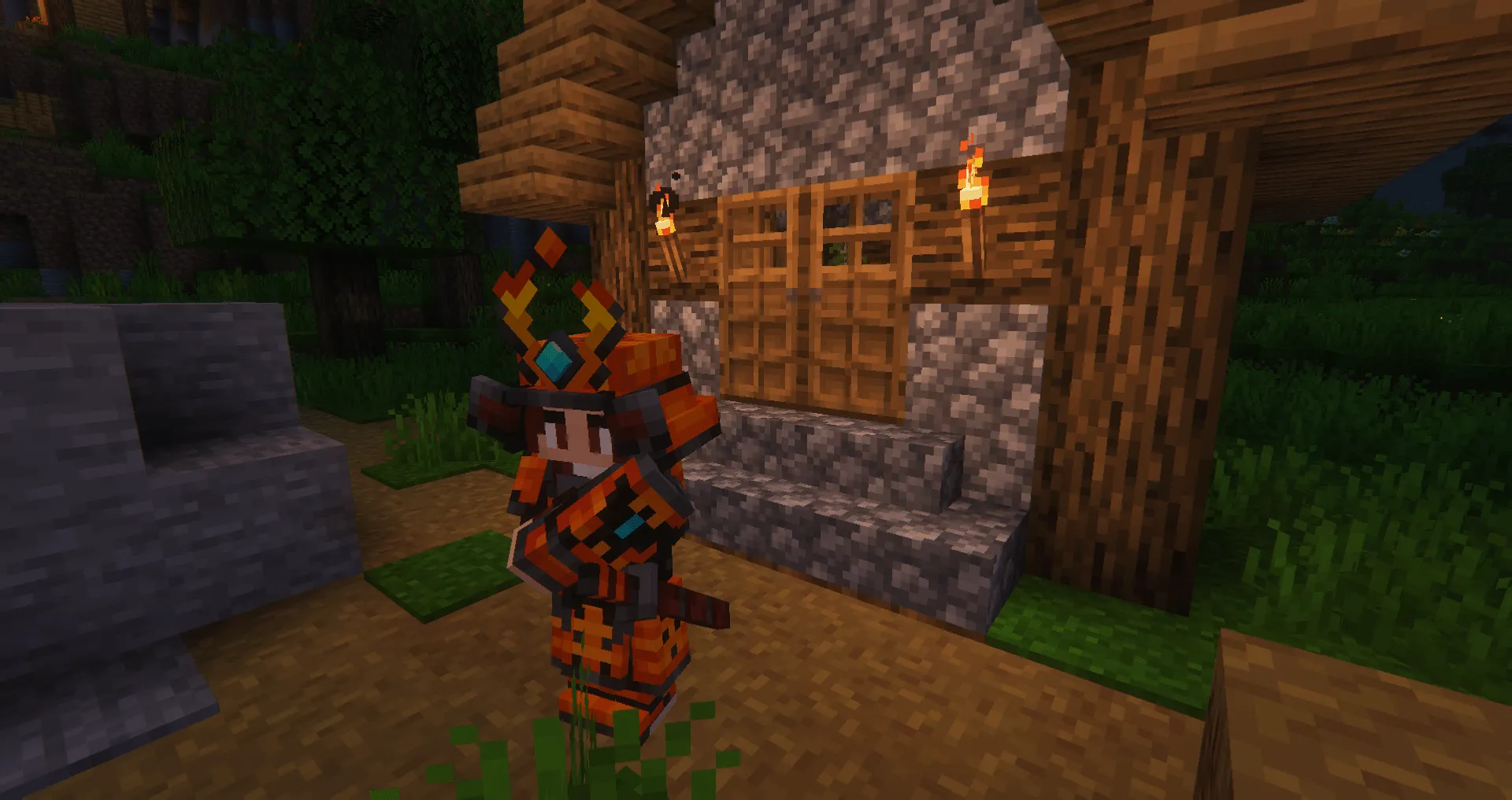 Wizard Samurai - Iron's Spells Addon x Samurai Dynasty, Моды, Minecraft