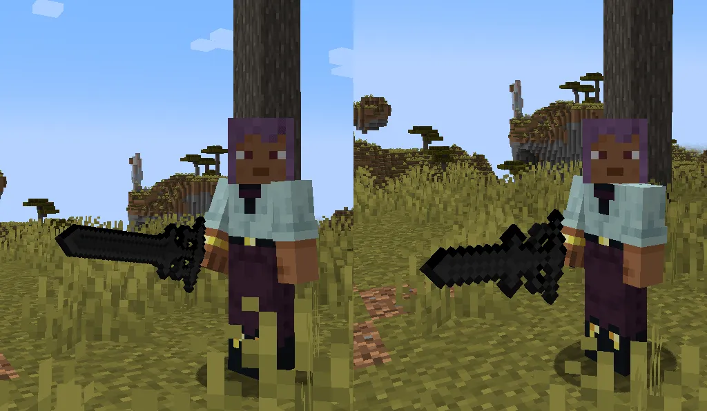 Darkest Souls 16X Weapon Textures — скриншот 1 (Текстуры, Minecraft)
