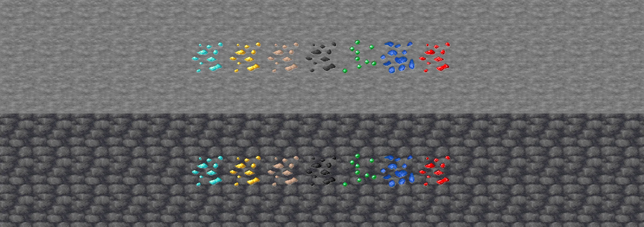 Old Ores 64x Editon — скриншот 3 (Текстуры, Minecraft)