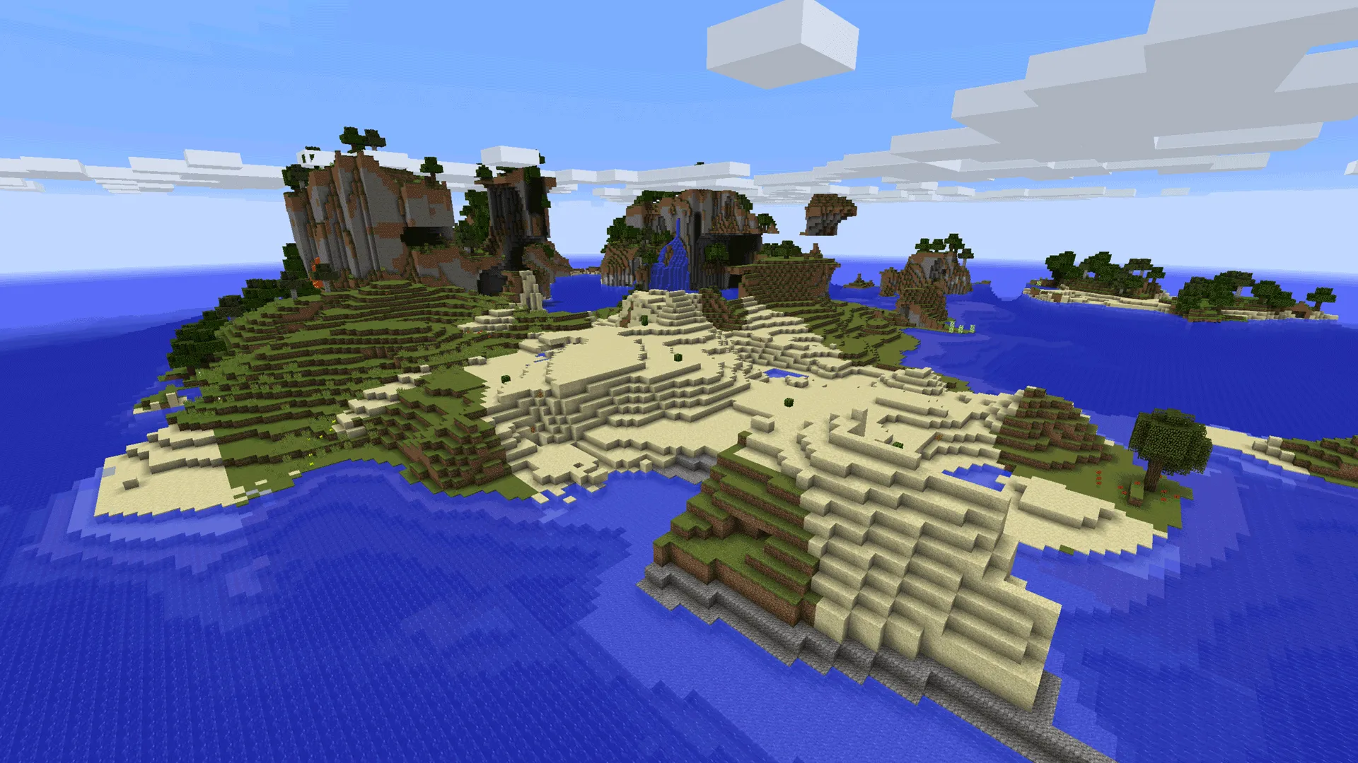 Modern Beta Forge Islands — скриншот 3 (Моды, Minecraft)