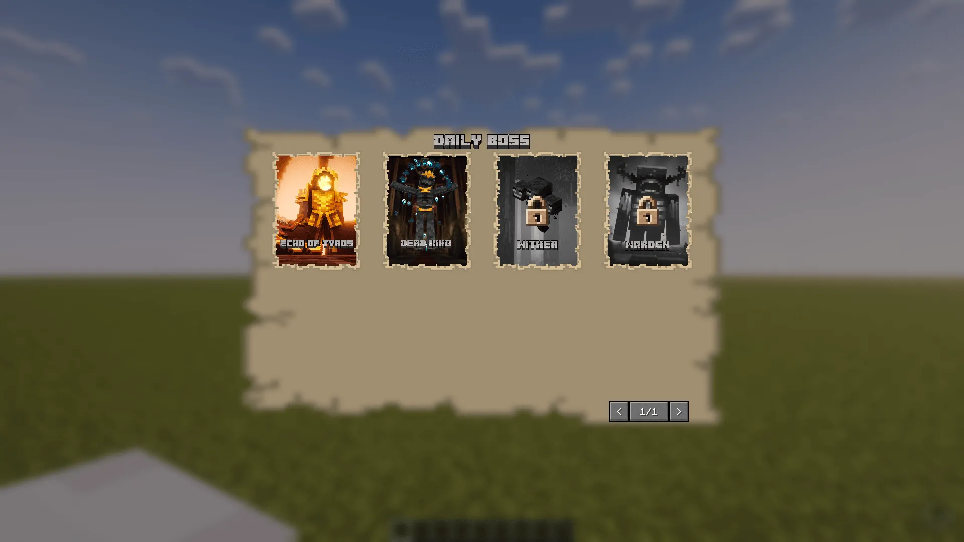 Daily Boss x Iron's Spells n Spellbooks, Моды, Minecraft