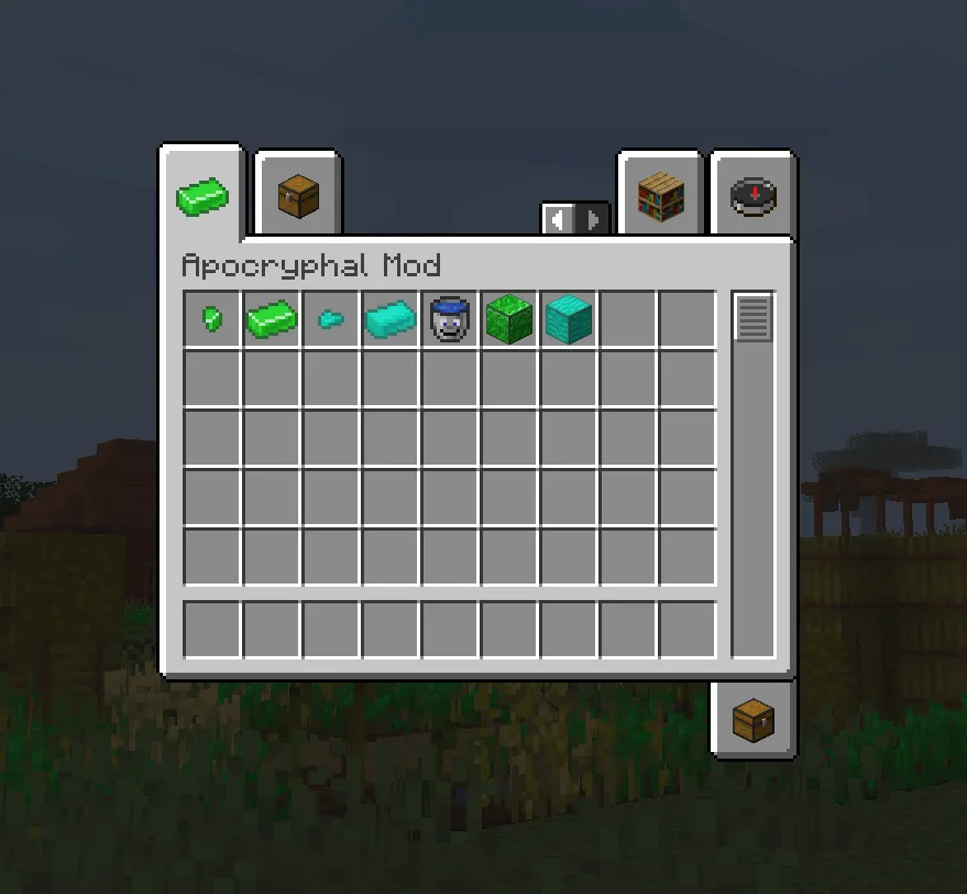 Apocryphal Mod — скриншот 2 (Моды, Minecraft)