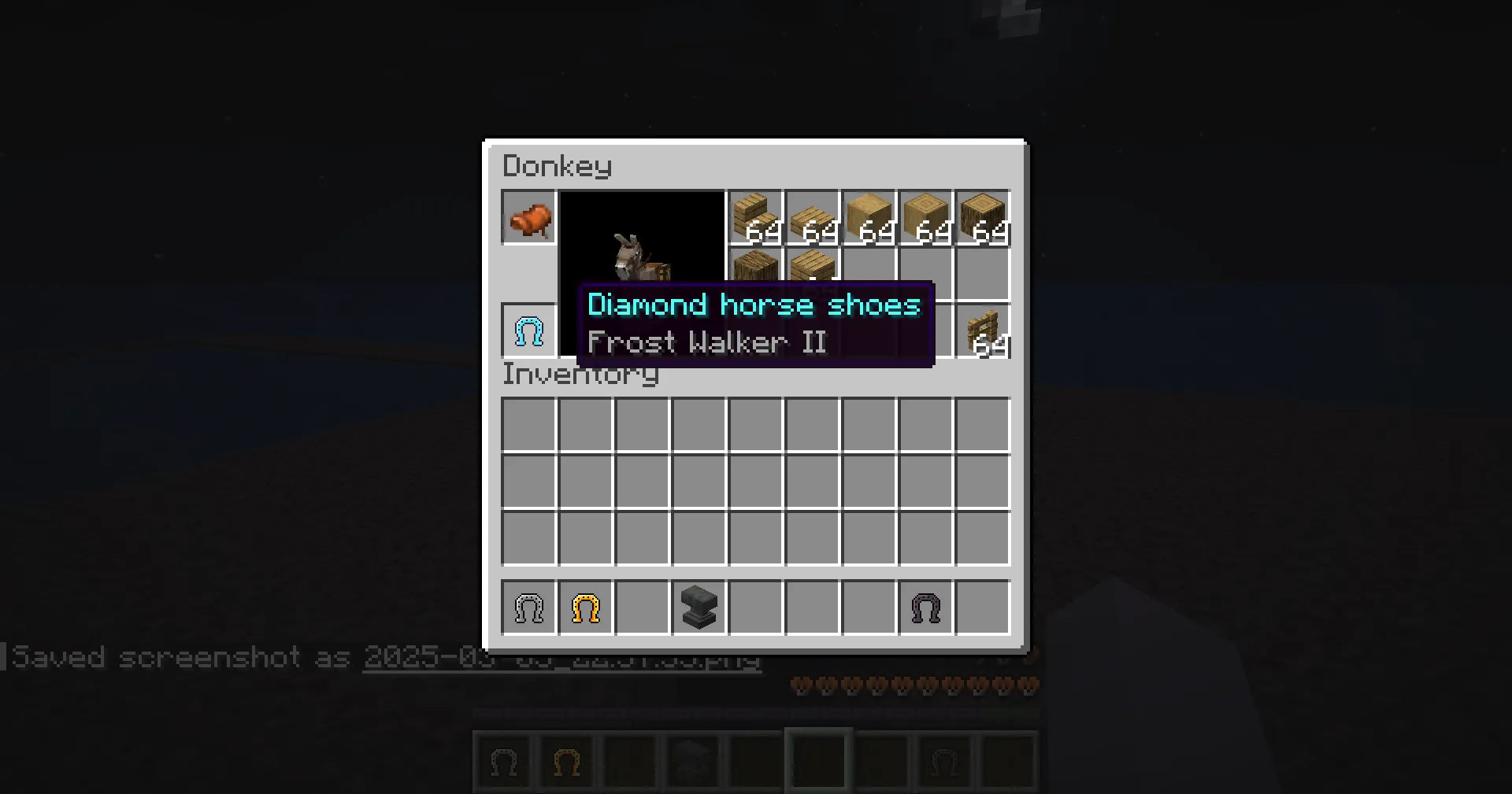 Doped Horses - Faster, Enchantable & Configurable horses — скриншот 5 (Моды, Minecraft)