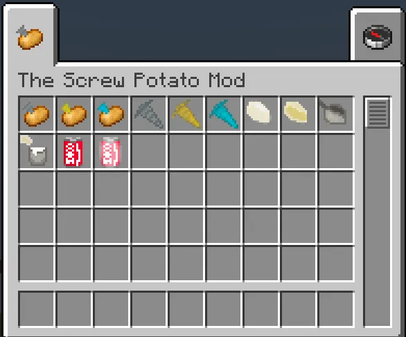 The Screw_Motato — скриншот 3 (Моды, Minecraft)