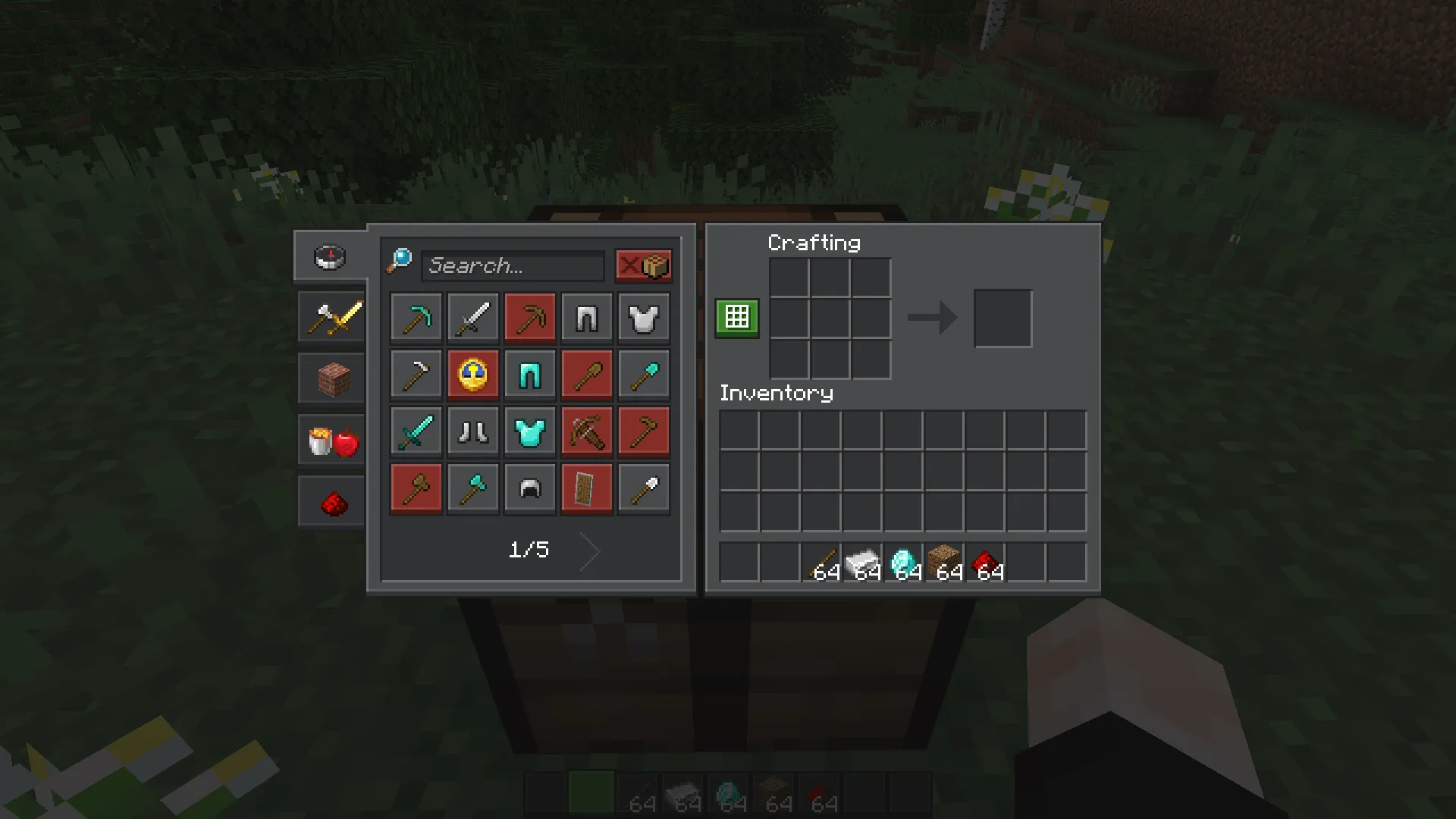 Groundstone GUI (Dark), Текстуры, Minecraft