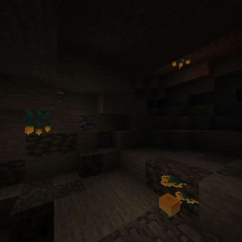 Brunozamp's Glowing Mushrooms, Текстуры, Minecraft