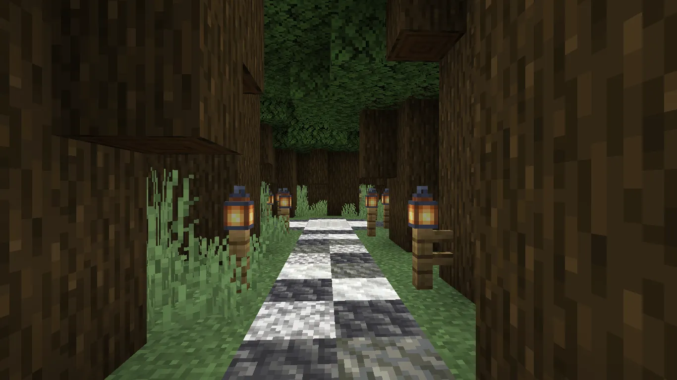 End forest, Карты, Minecraft