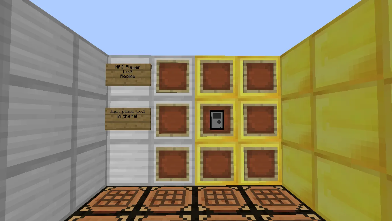 MP3 Player Mod, Моды, Minecraft