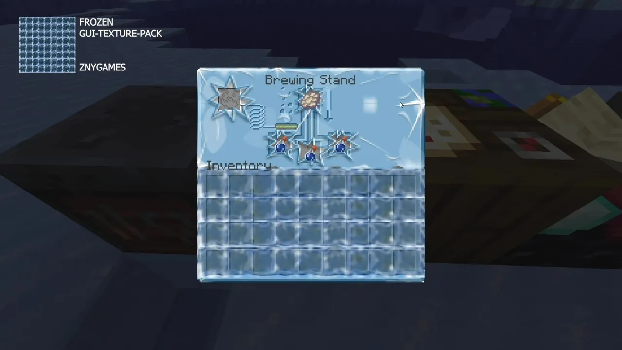 FROZEN, Текстуры, Minecraft