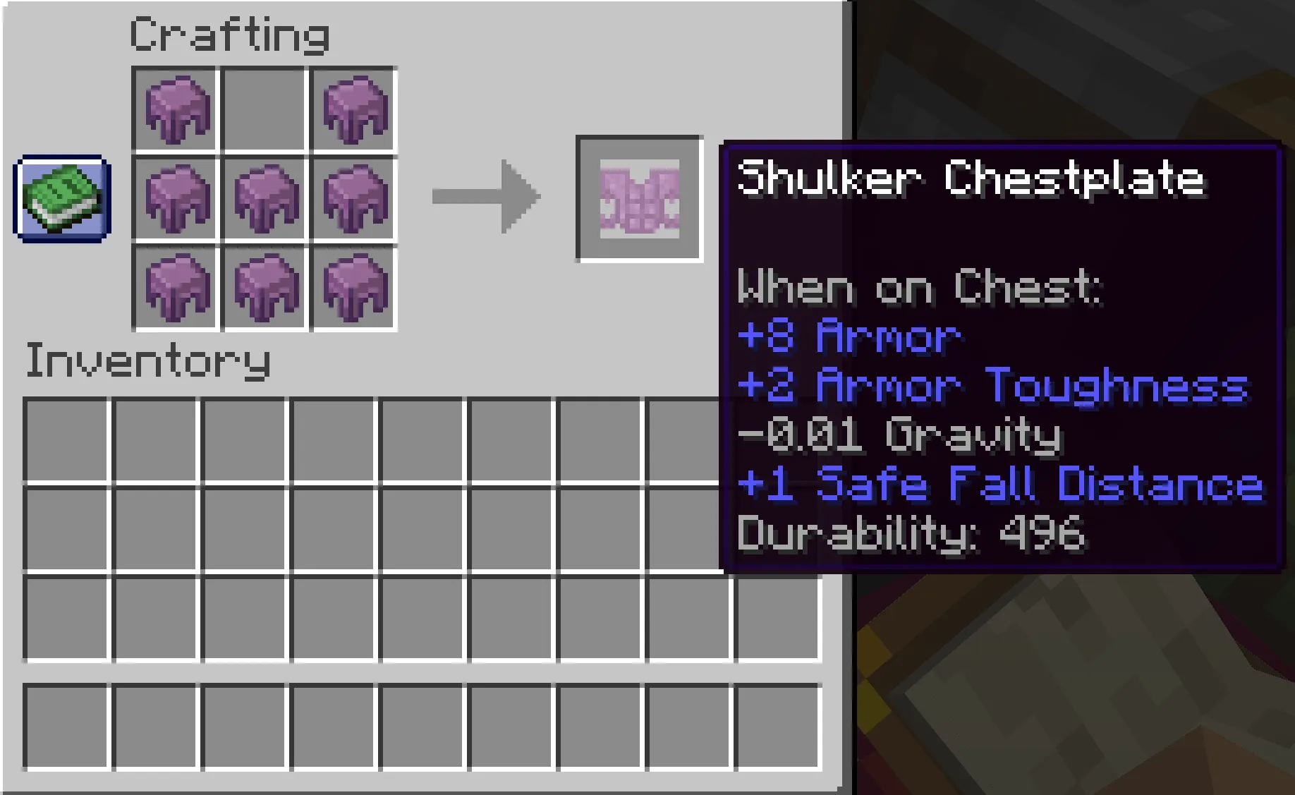 TaTe's Extra Armors and Elytras — скриншот 1 (Дата-паки, Minecraft)