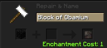 Obamium — скриншот 1 (Текстуры, Minecraft)