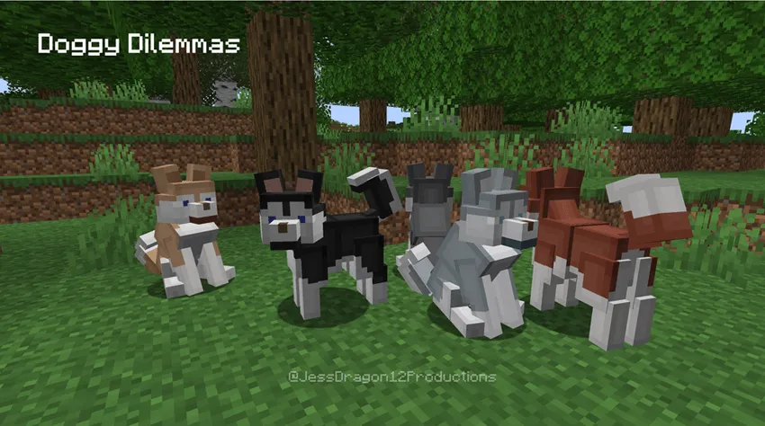 Doggy Dilemmas, Моды, Minecraft