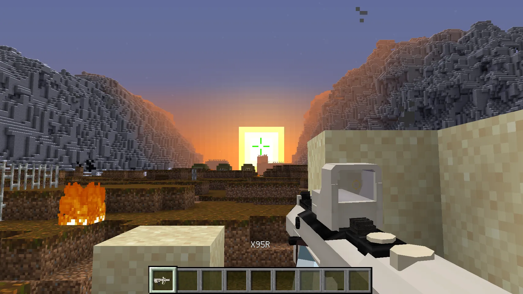 A.V.A - Alliance of Valiant Arms Guns, Моды, Minecraft
