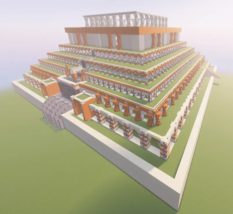 Hanging Gardens of Babylon — скриншот 4 (Карты, Minecraft)