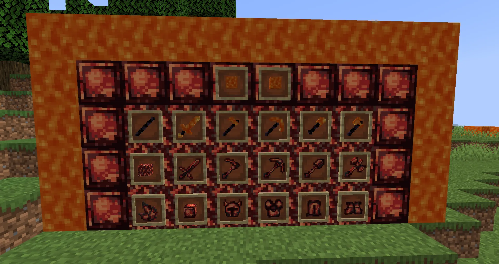 Masters Eruption Craft, Моды, Minecraft