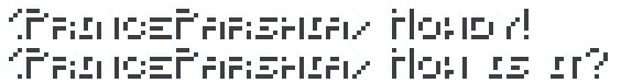Capitalized Font, Текстуры, Minecraft