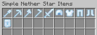 Simple Nether Star Items, Моды, Minecraft