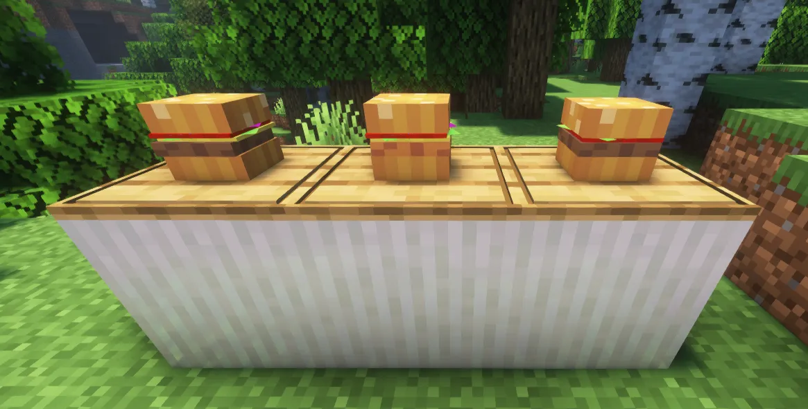 RPG Burgers — скриншот 6 (Моды, Minecraft)