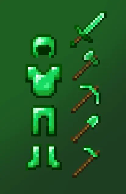 Not Enough Emeralds — скриншот 3 (Моды, Minecraft)