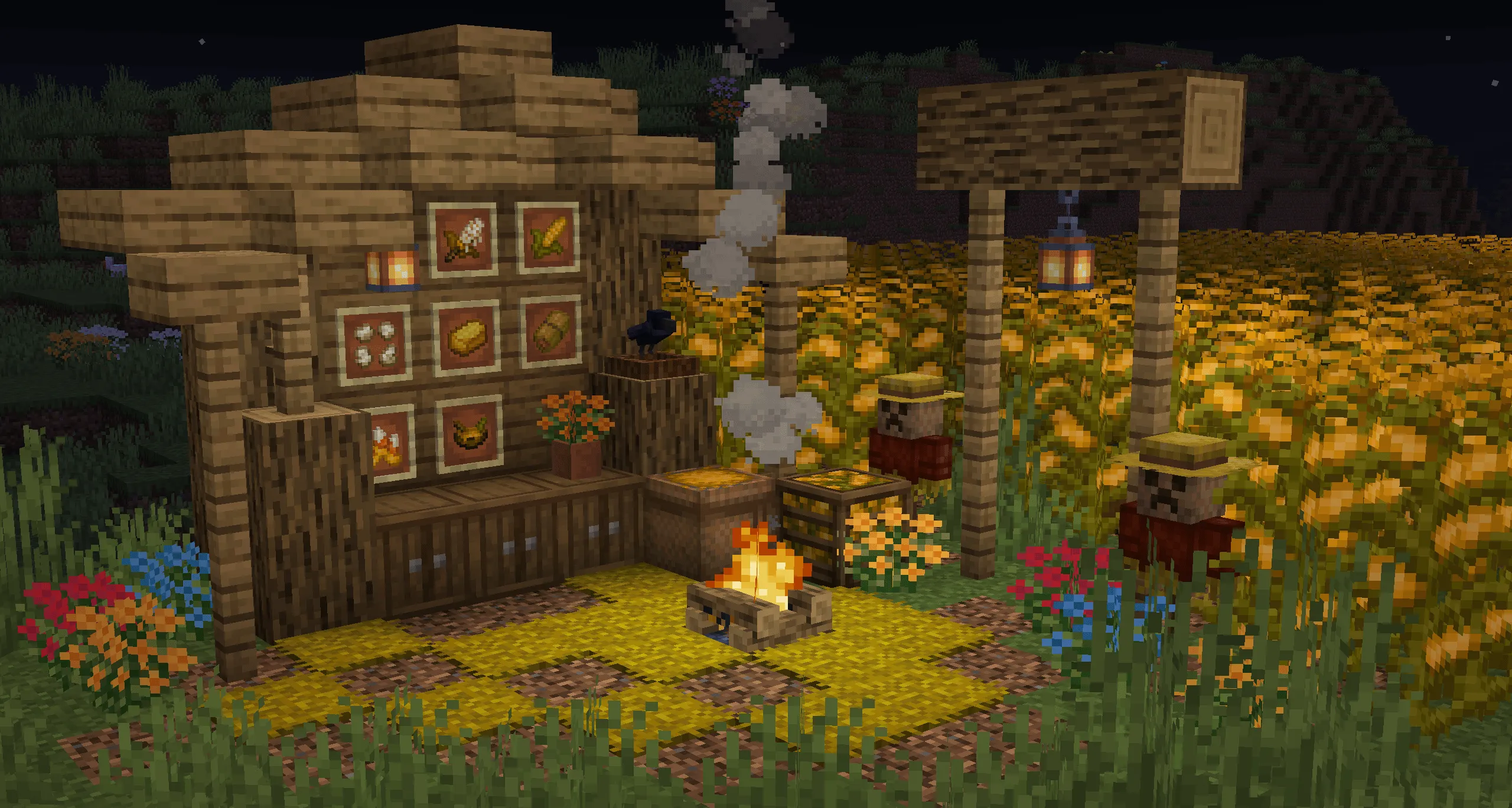 Hearth and Harvest, Моды, Minecraft