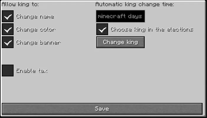 Ataria, Моды, Minecraft