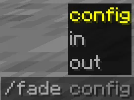 Nc: Fade Command, Моды, Minecraft