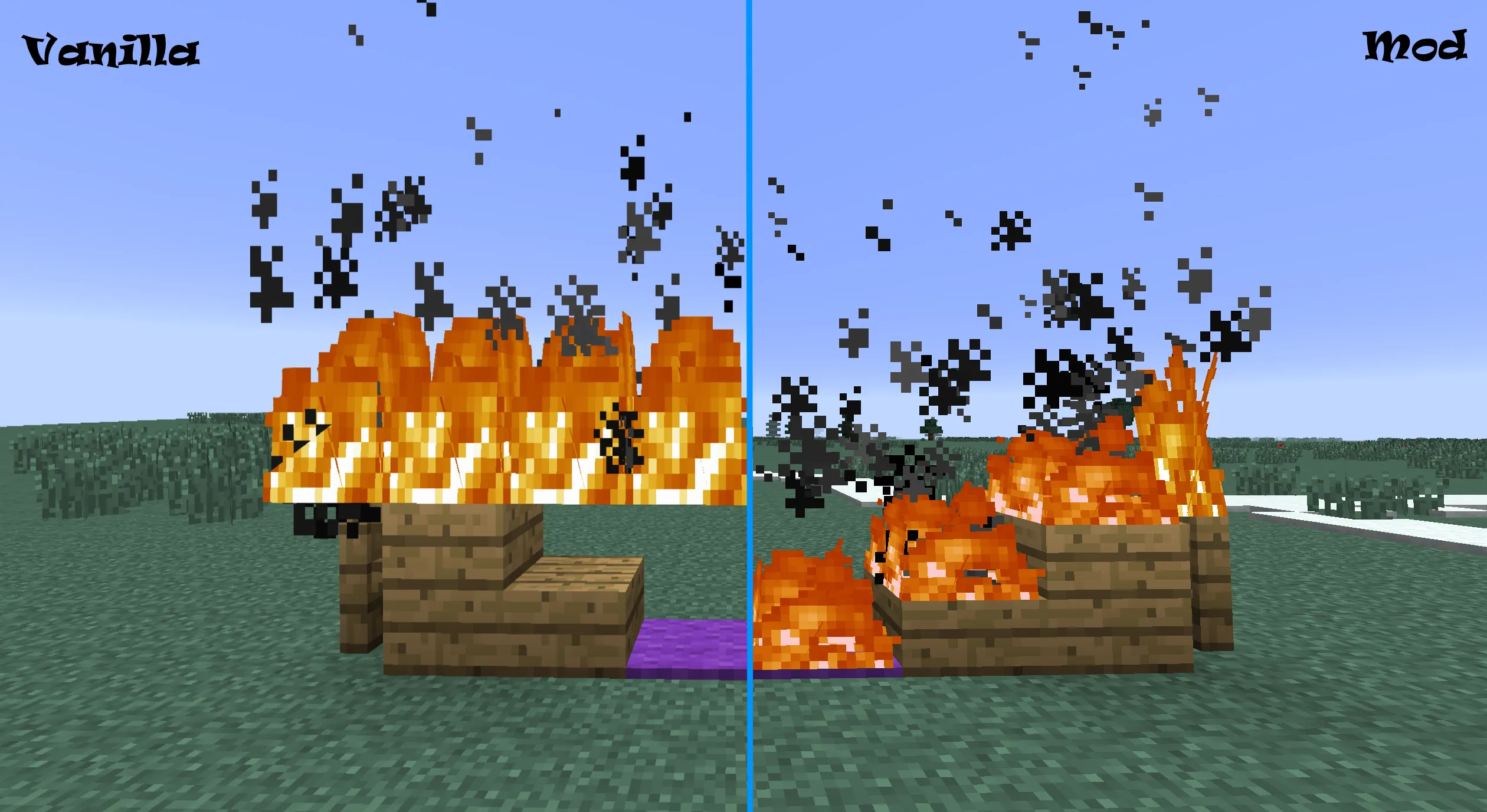 Mo'Burnables mod, Моды, Minecraft