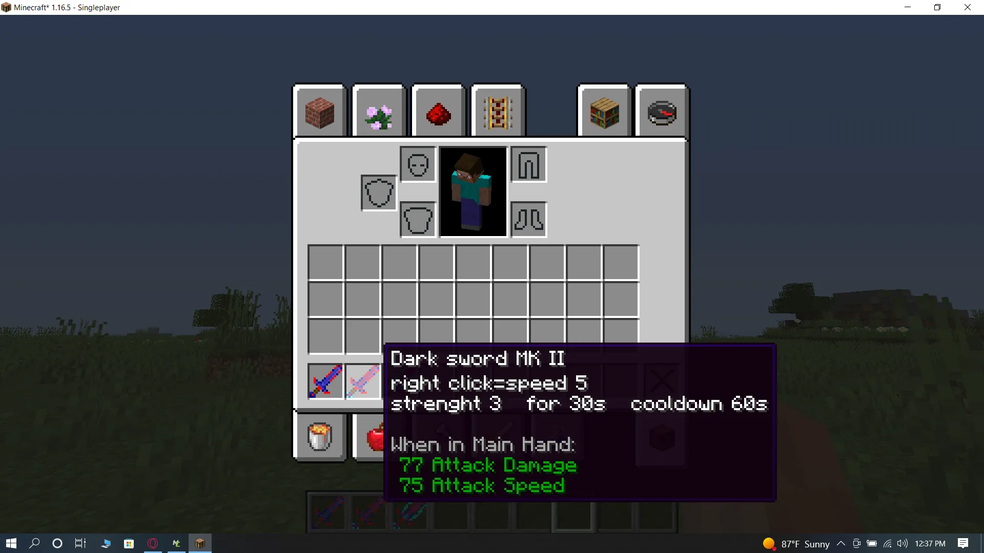 DARKNESS IS HERE, Моды, Minecraft