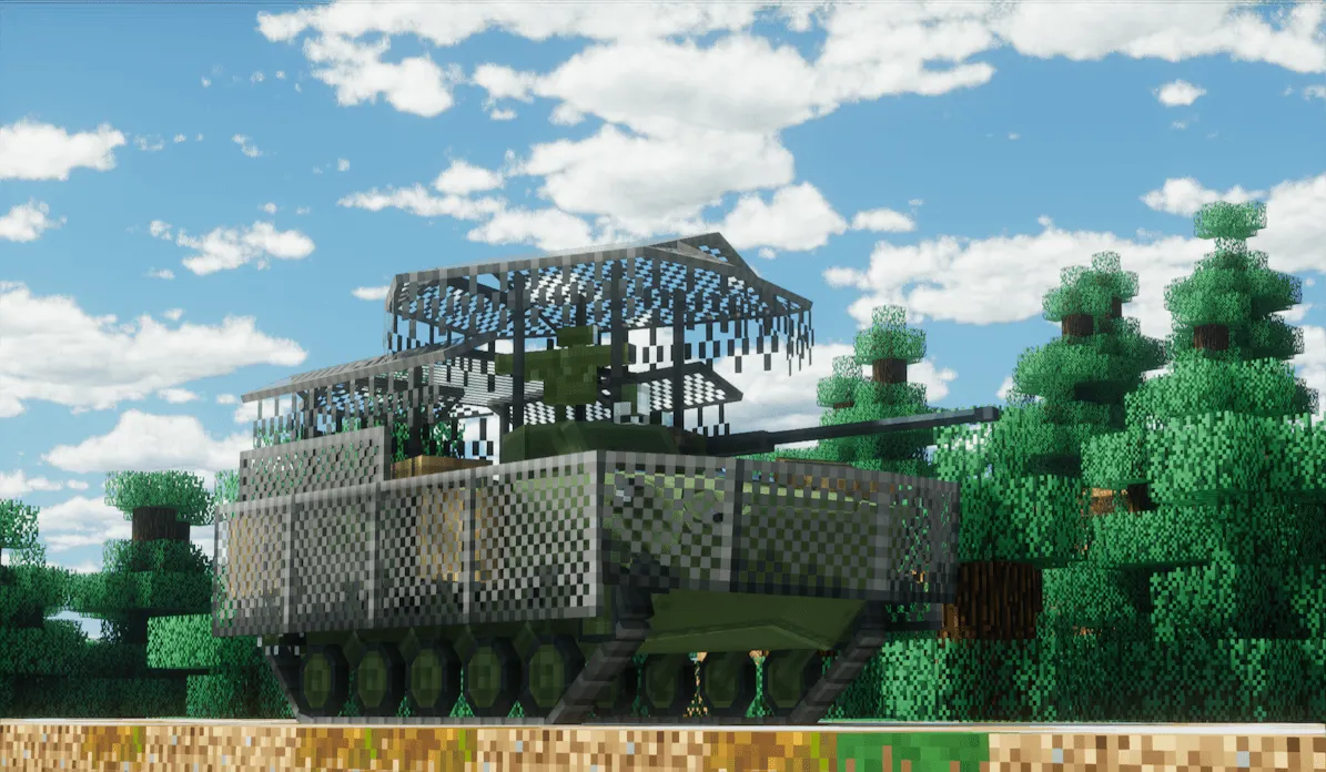 [IV/MTS] Q.M.P [Qawsed Military pack] — скриншот 10 (Моды, Minecraft)